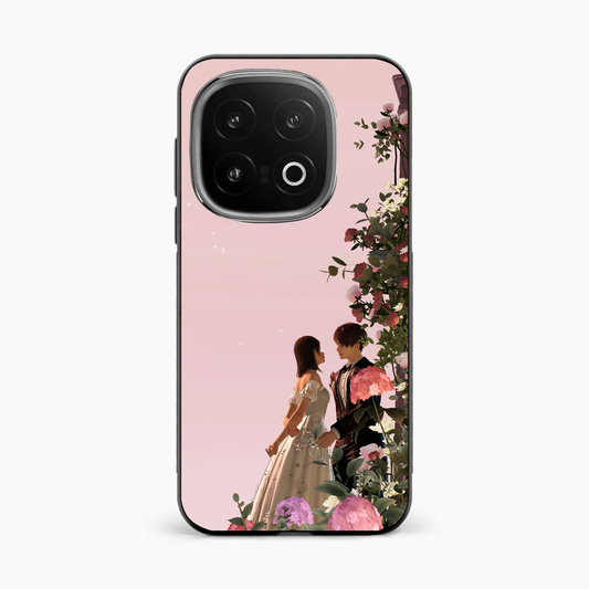 Romantic Blossom Couple Iqoo 13 5G Back Cover