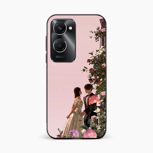 Romantic Blossom Couple Iqoo Z9 Lite 5G Back Cover
