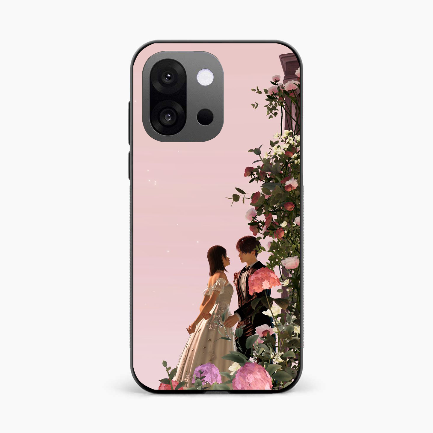 Romantic Blossom Couple OnePlus 13s Back Cover
