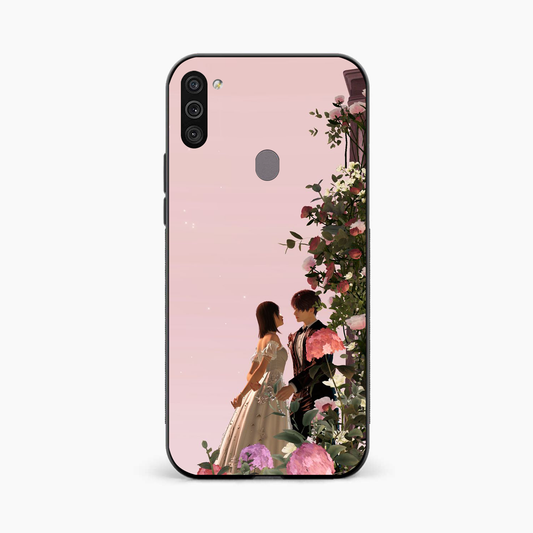 Romantic Blossom Couple Samsung A11 Back Cover