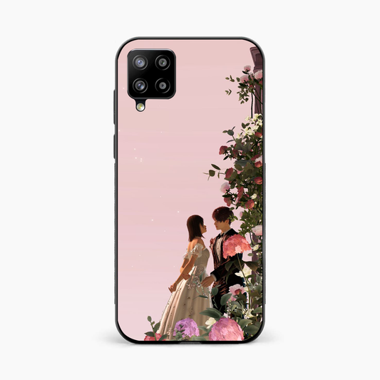 Romantic Blossom Couple Samsung A12 Nacho Back Cover