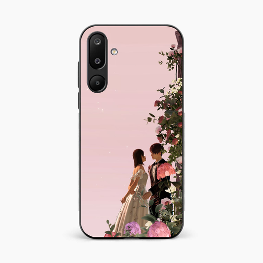 Romantic Blossom Couple Samsung M16 Back Cover