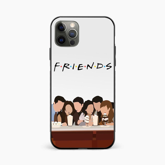 Friends Forever Vibes iPhone 12 Pro Max Back Cover