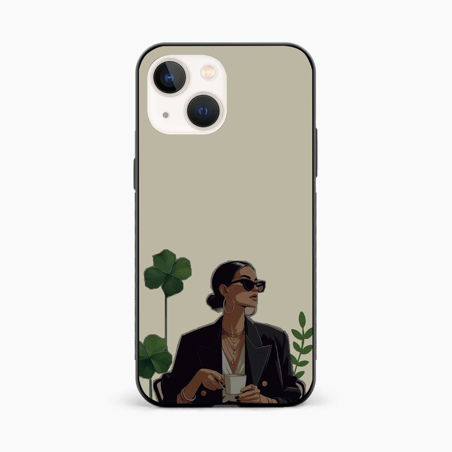 Sassy Minimal Coffee Aesthetic 15 Plus Back Cover