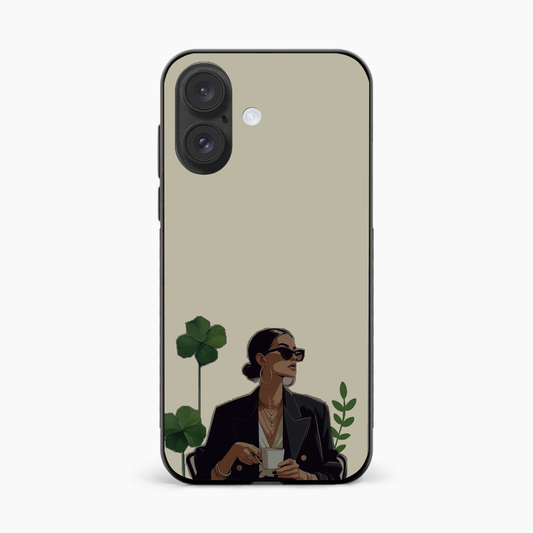Sassy Minimal Coffee Aesthetic iPhone 17 Back Cover
