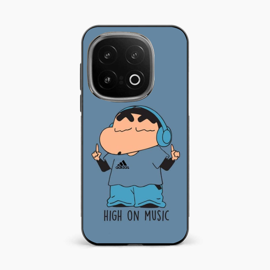Shinchan High On Music Iqoo 13 5G Back Cover
