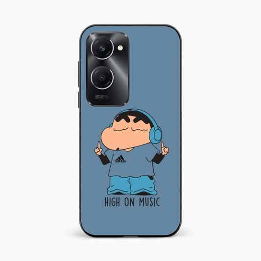 Shinchan High On Music Iqoo Z9 Lite 5G Back Cover