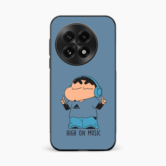 Shinchan High On Music OnePlus 13 Back Cover