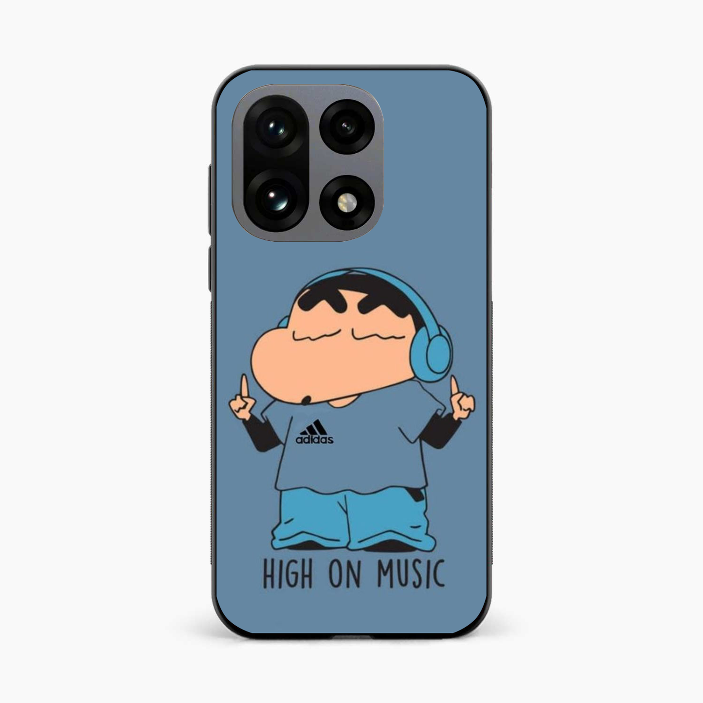 Shinchan High On Music OnePlus 15 5G Back Cover