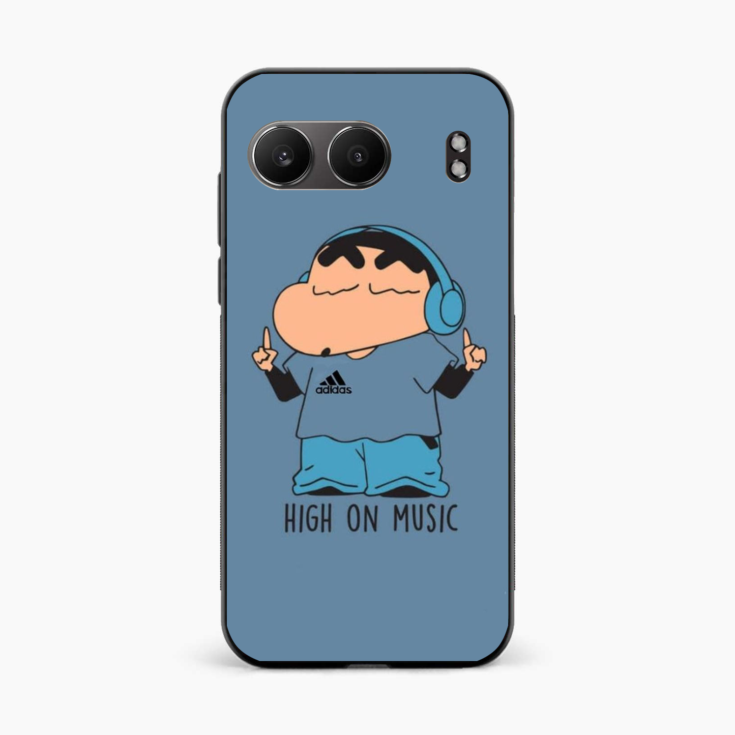 Shinchan High On Music OnePlus Nord 4 5G Back Cover