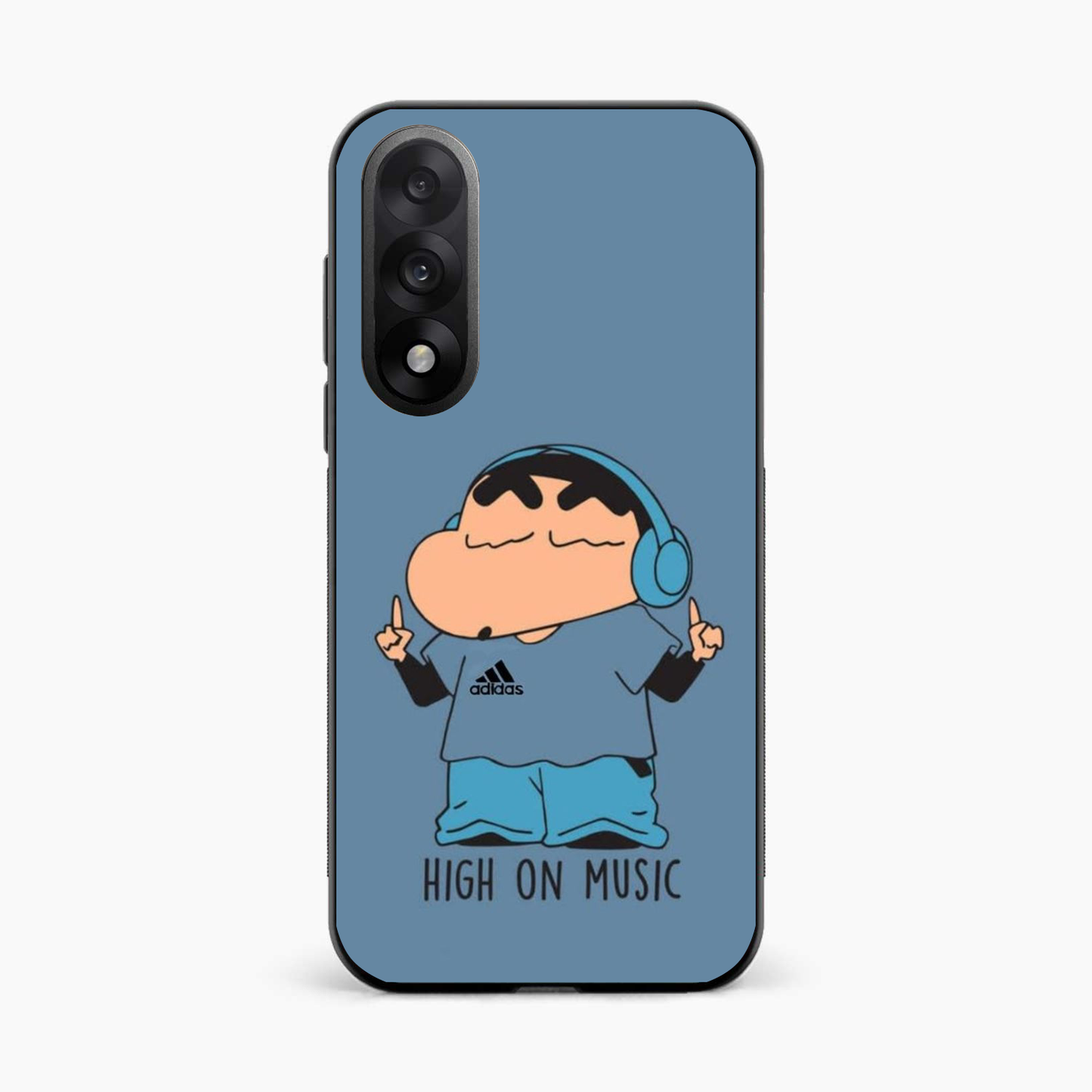 Shinchan High On Music OnePlus Nord 5 5G Back Cover