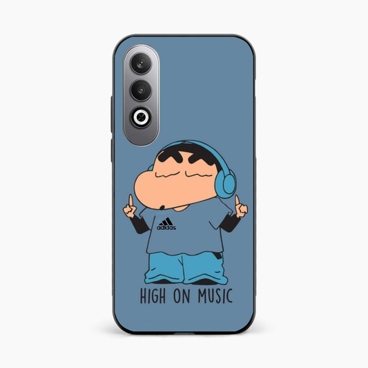Shinchan High On Music OnePlus Nord CE 4 Back Cover