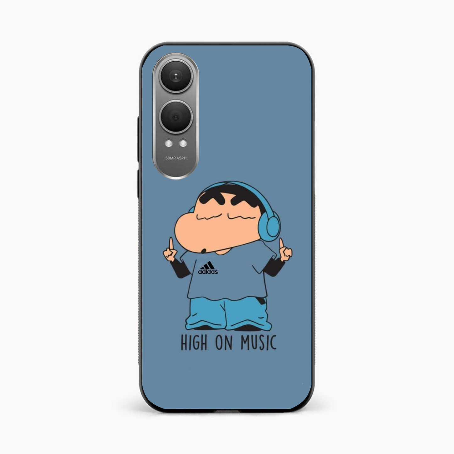 Shinchan High On Music OnePlus Nord CE 4 Lite Back Cover