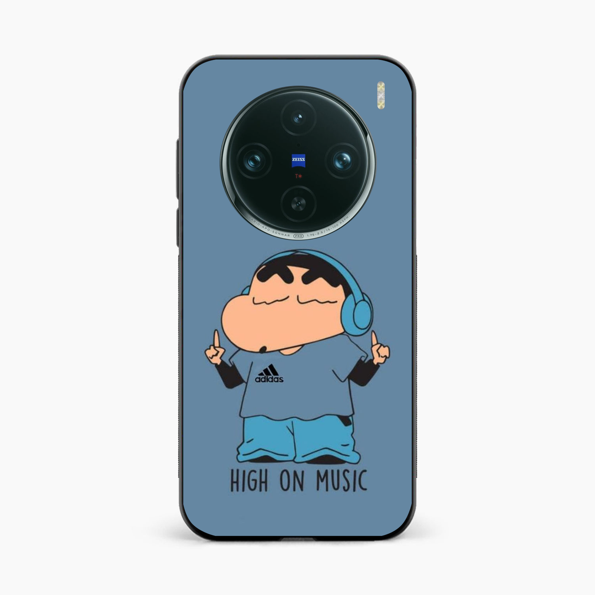 Shinchan High On Music Vivo X100 Back Cover