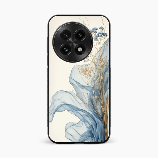 Soft Blue Floral OnePlus 13 Back Cover