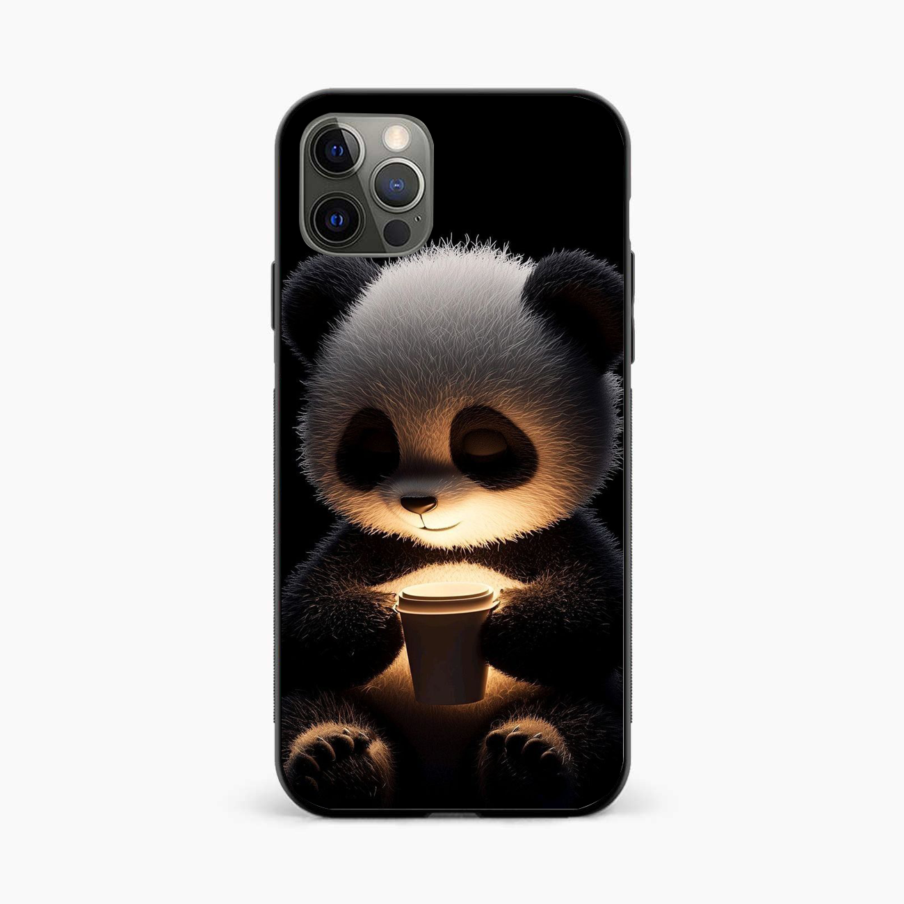 Soft Glow Panda 12 Pro Back Cover
