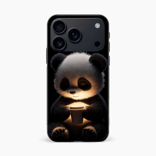 Soft Glow Panda Iphone 17 Pro Back Cover