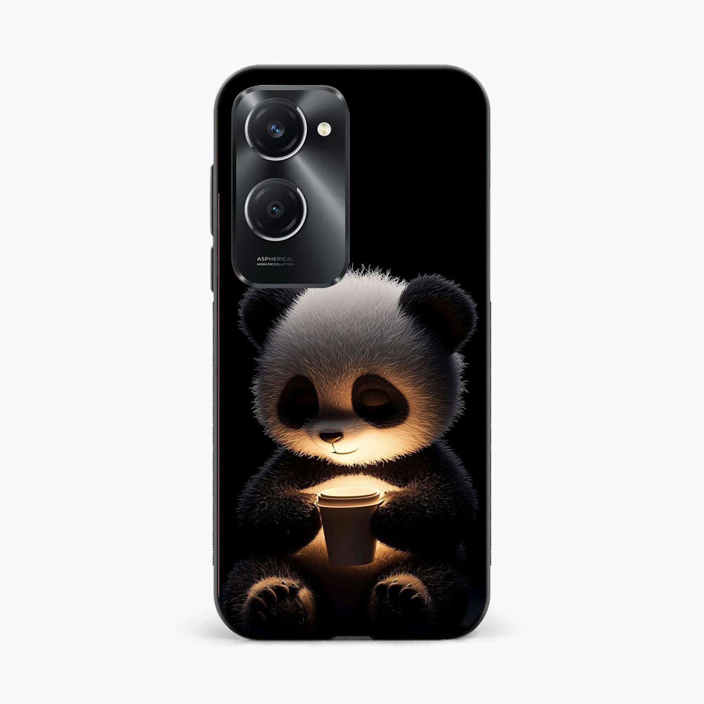 Soft Glow Panda Iqoo Z9 Lite 5G Back Cover