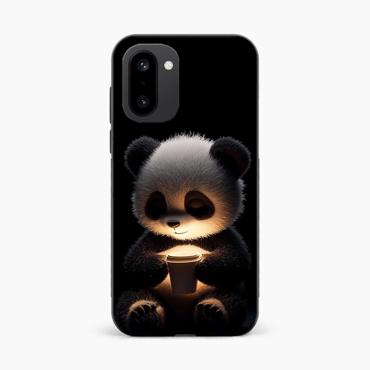 Soft Glow Panda OnePlus 15R 5G Back Cover