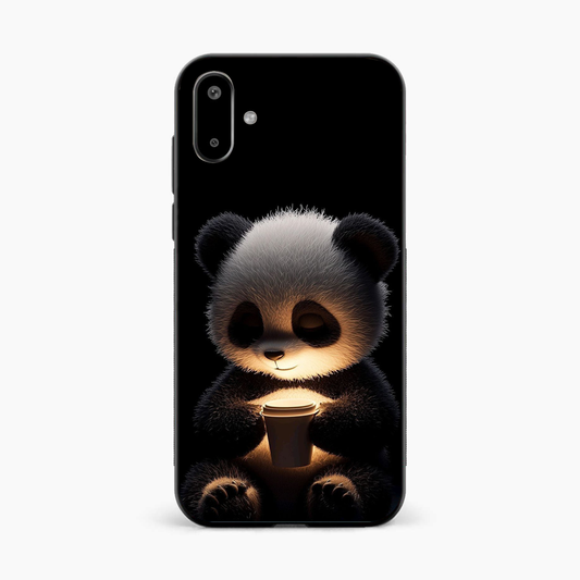 Soft Glow Panda Samsung F06 Back Cover