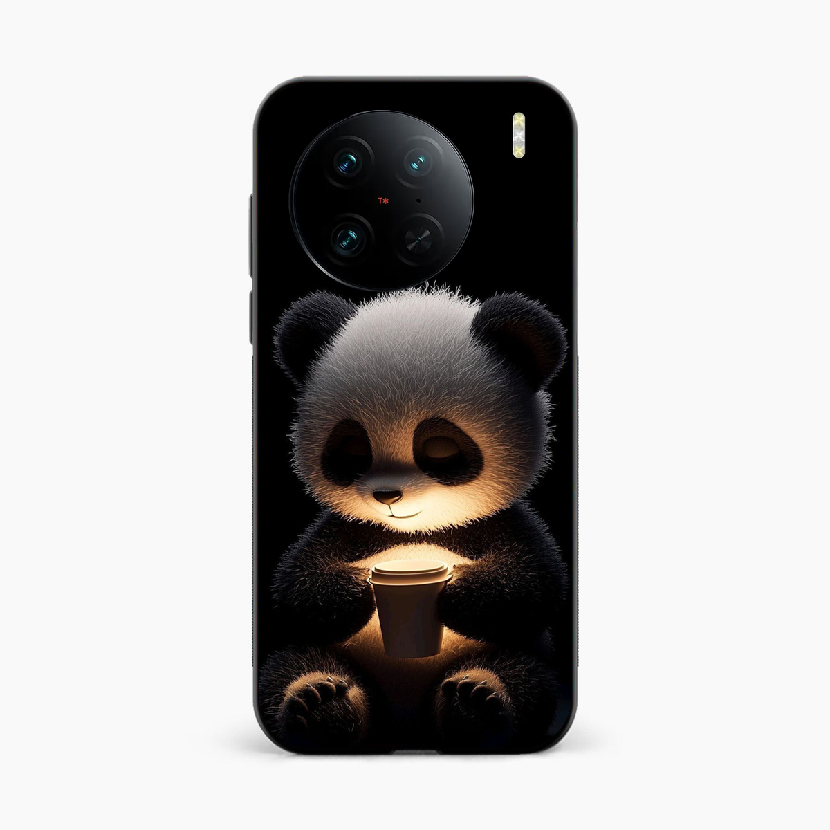 Soft Glow Panda Vivo X90 Pro Back Cover
