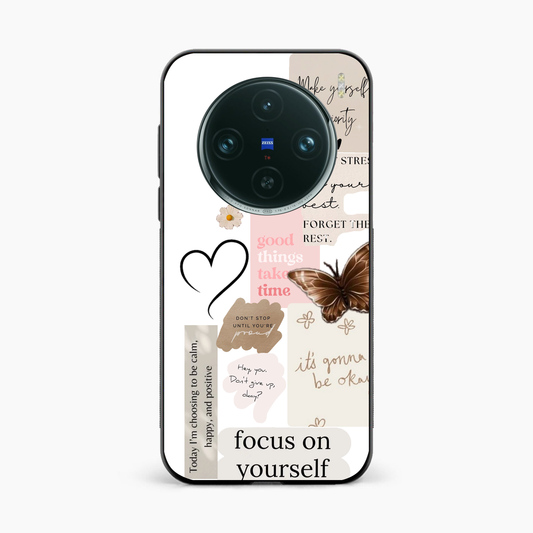 Soft Life Energy Vivo X100 Back Cover
