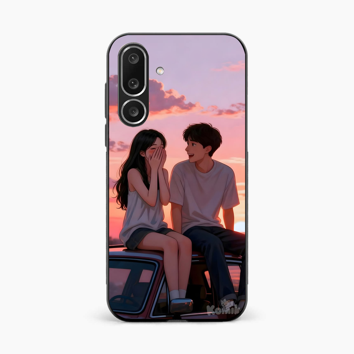 Soft Love Era Samsung M36 Back Cover