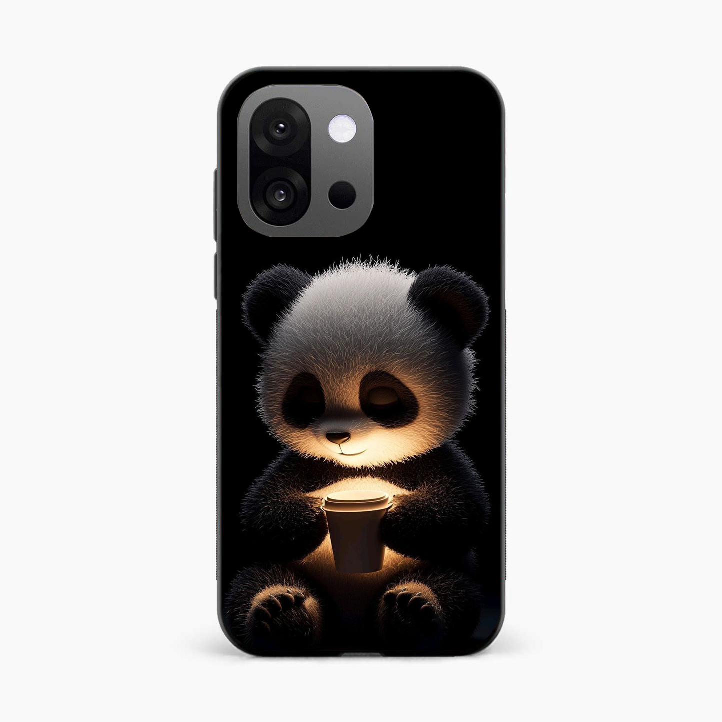 Soft Glow Panda OnePlus 13s Back Cover