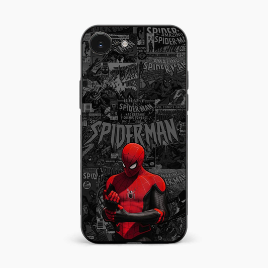 Spider Man Black Theme Iphone 17e Back Cover