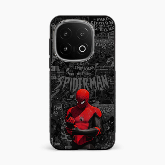 Spider Man Black Theme Iqoo 13 5G Back Cover