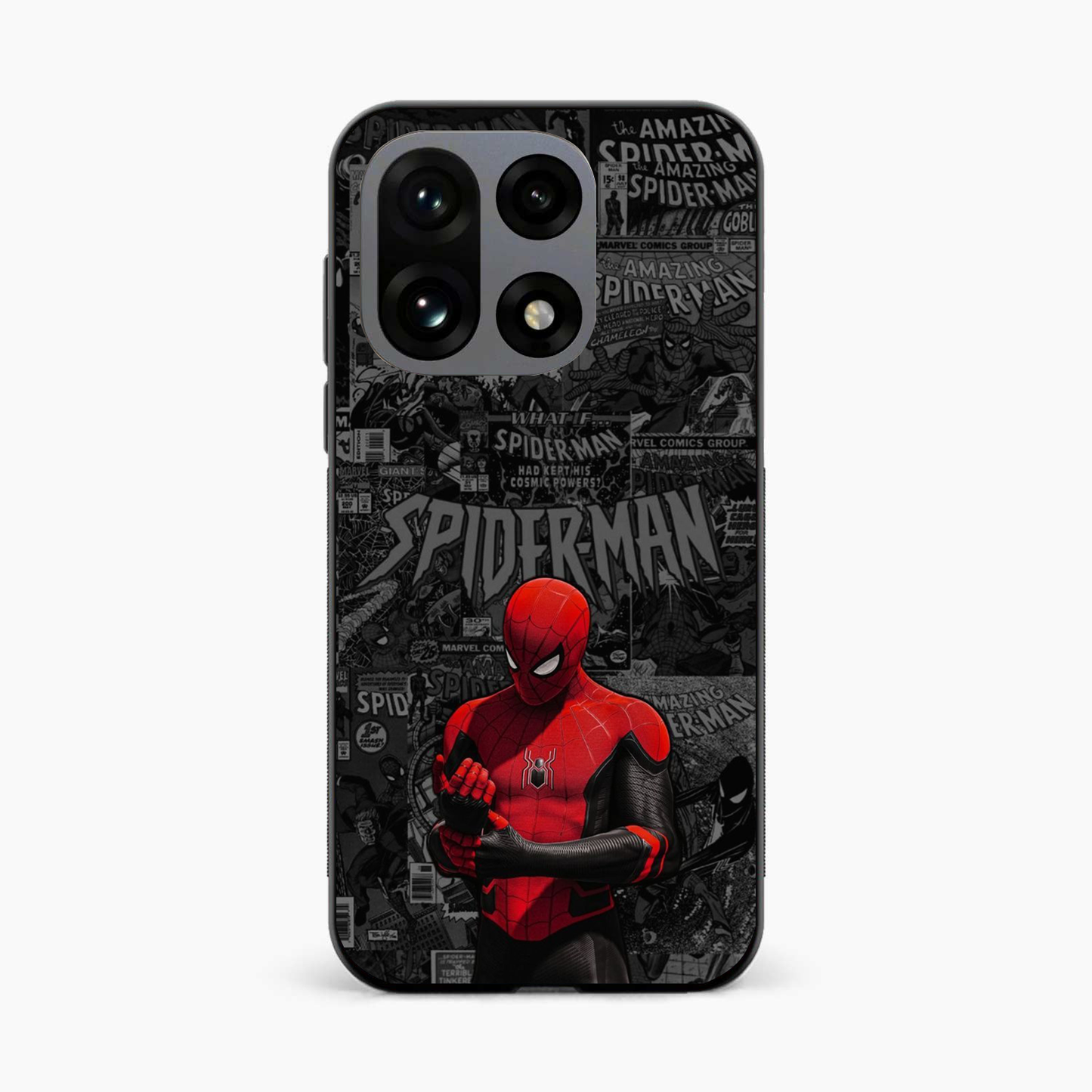 Spider Man Black Theme OnePlus 15 5G Back Cover