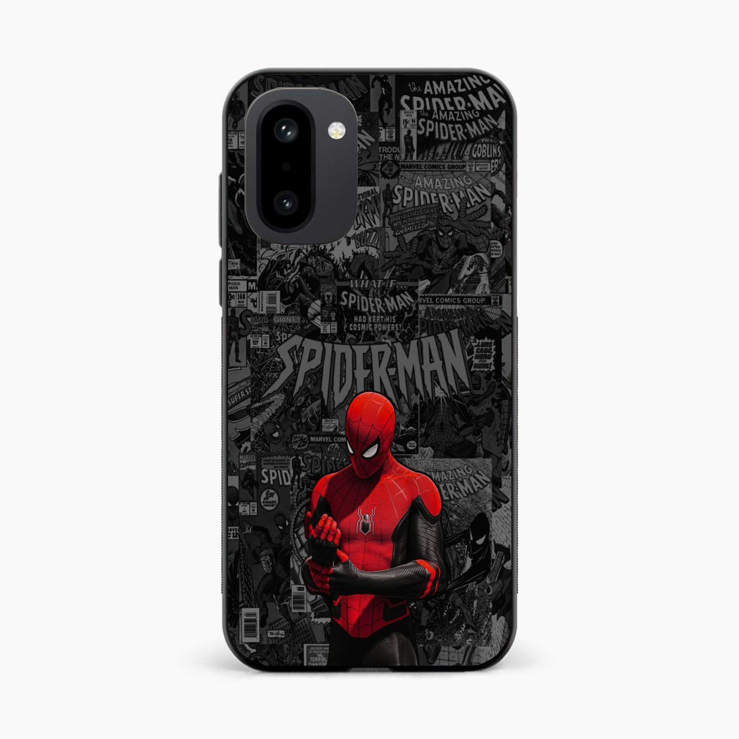 Spider Man Black Theme OnePlus 15R 5G Back Cover