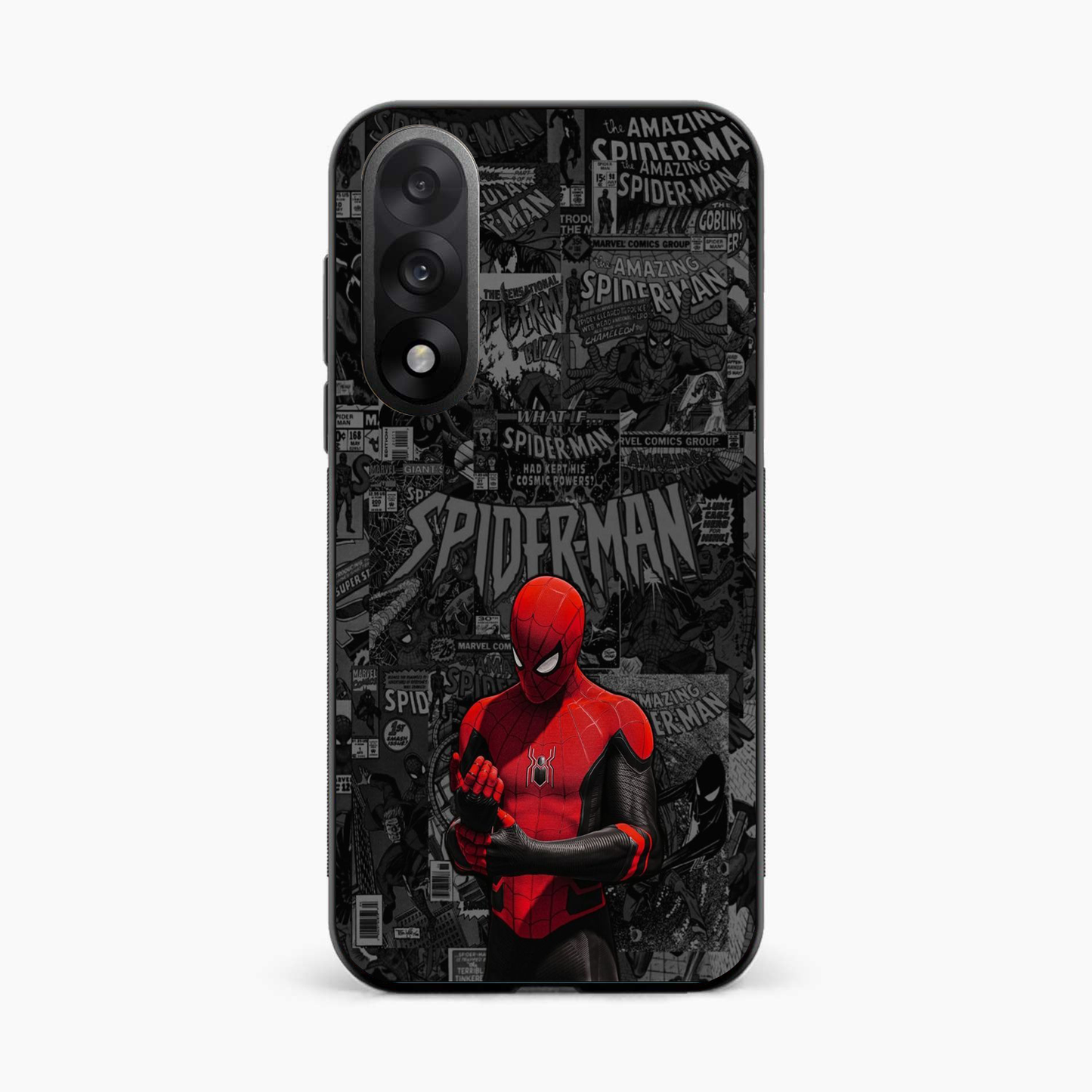 Spider Man Black Theme OnePlus Nord 5 5G Back Cover