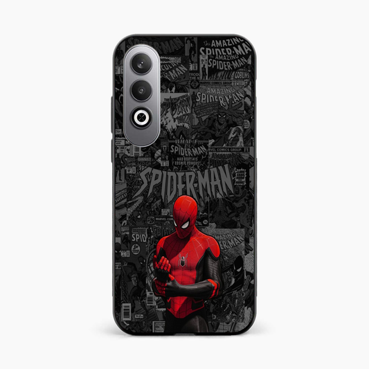 Spider Man Black Theme OnePlus Nord CE 4 Back Cover