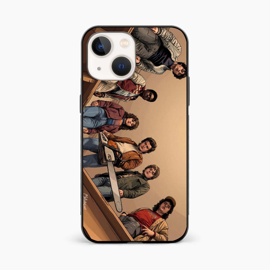Stranger Squad Iphone 15 Chainsaw Back Cover