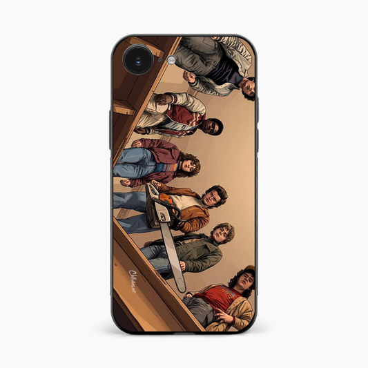 Stranger Squad Iphone 17e Chainsaw Back Cover