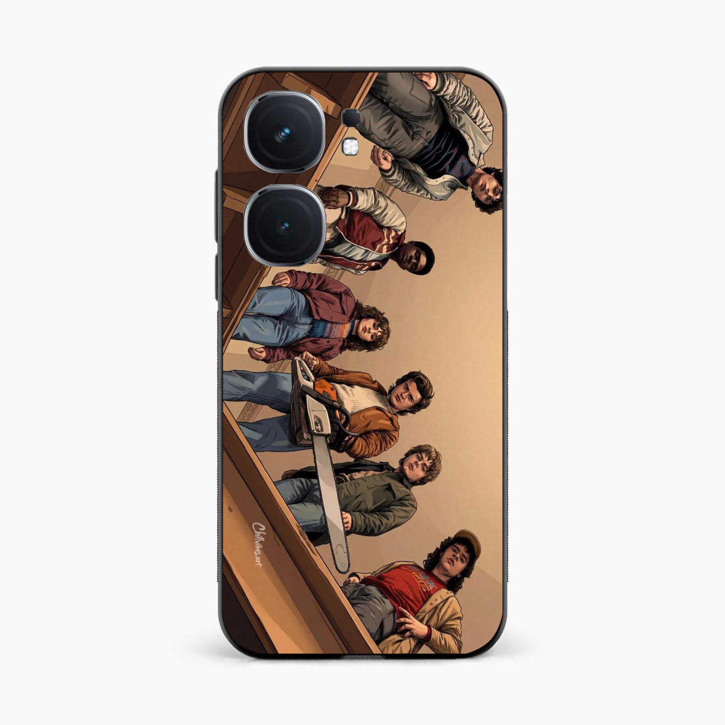 Stranger Squad Iqoo Neo 9 Pro 5G Chainsaw Back Cover