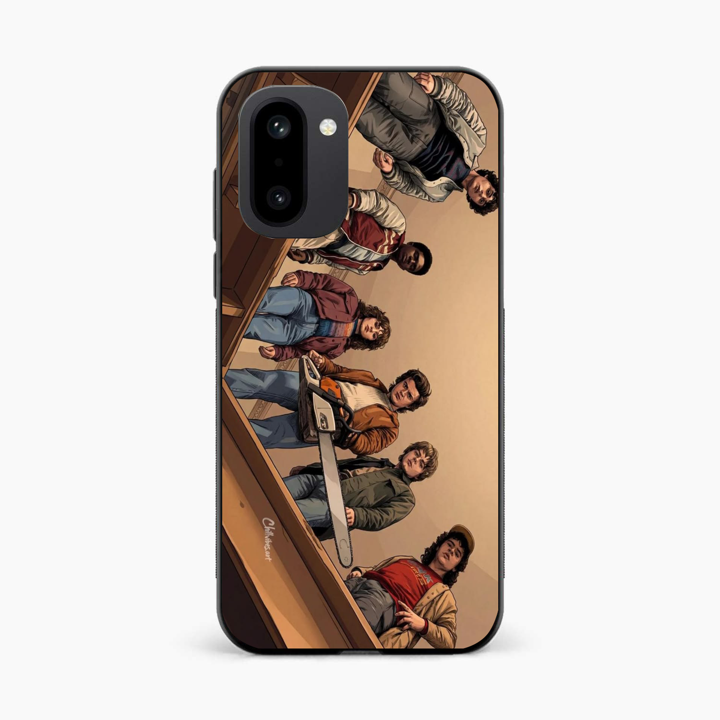 Stranger Squad OnePlus 15R 5G Chainsaw Back Cover