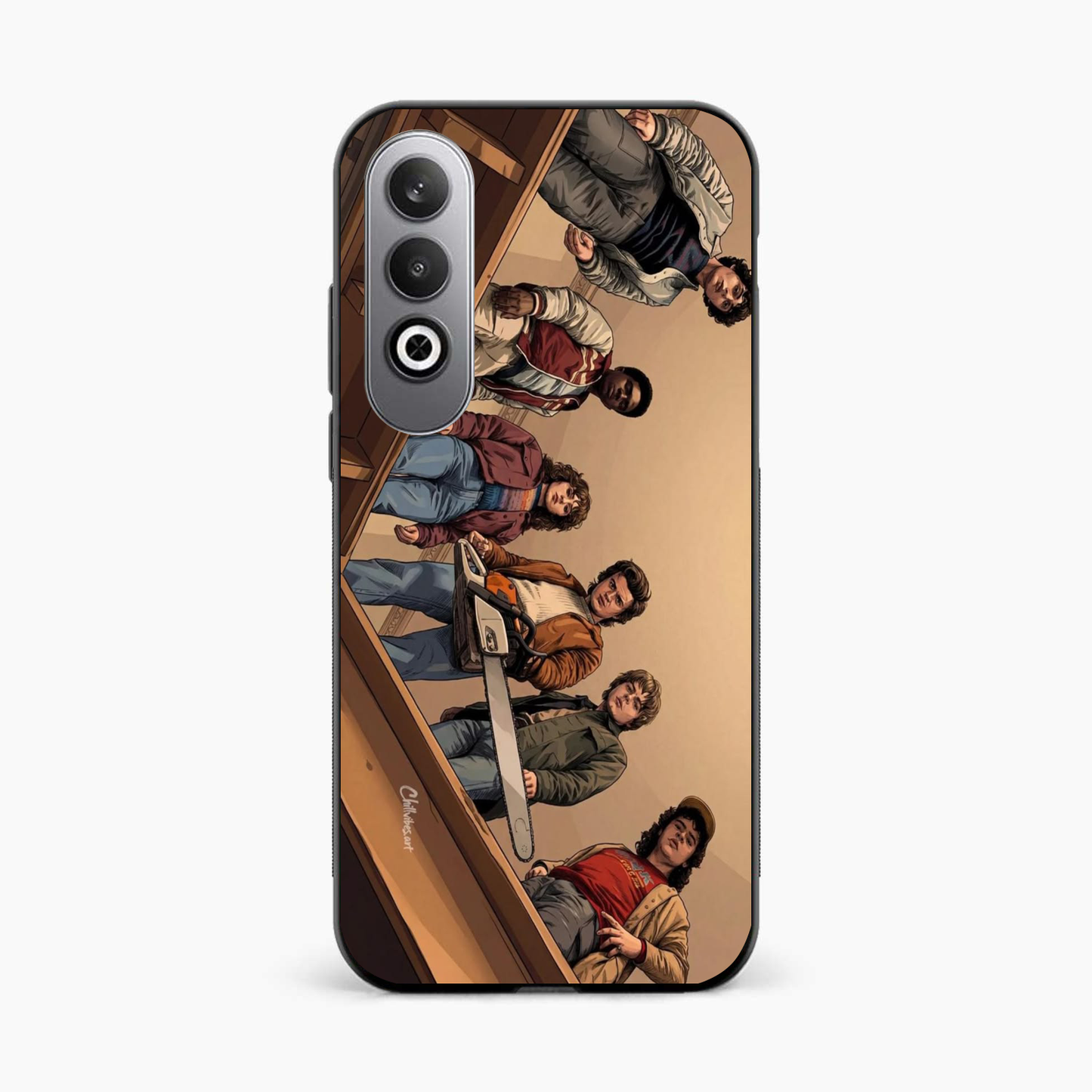 Stranger Squad OnePlus Nord CE 4 Chainsaw Back Cover