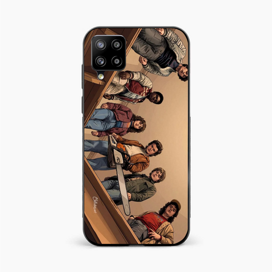 Stranger Squad Samsung A12 Nacho Chainsaw Back Cover