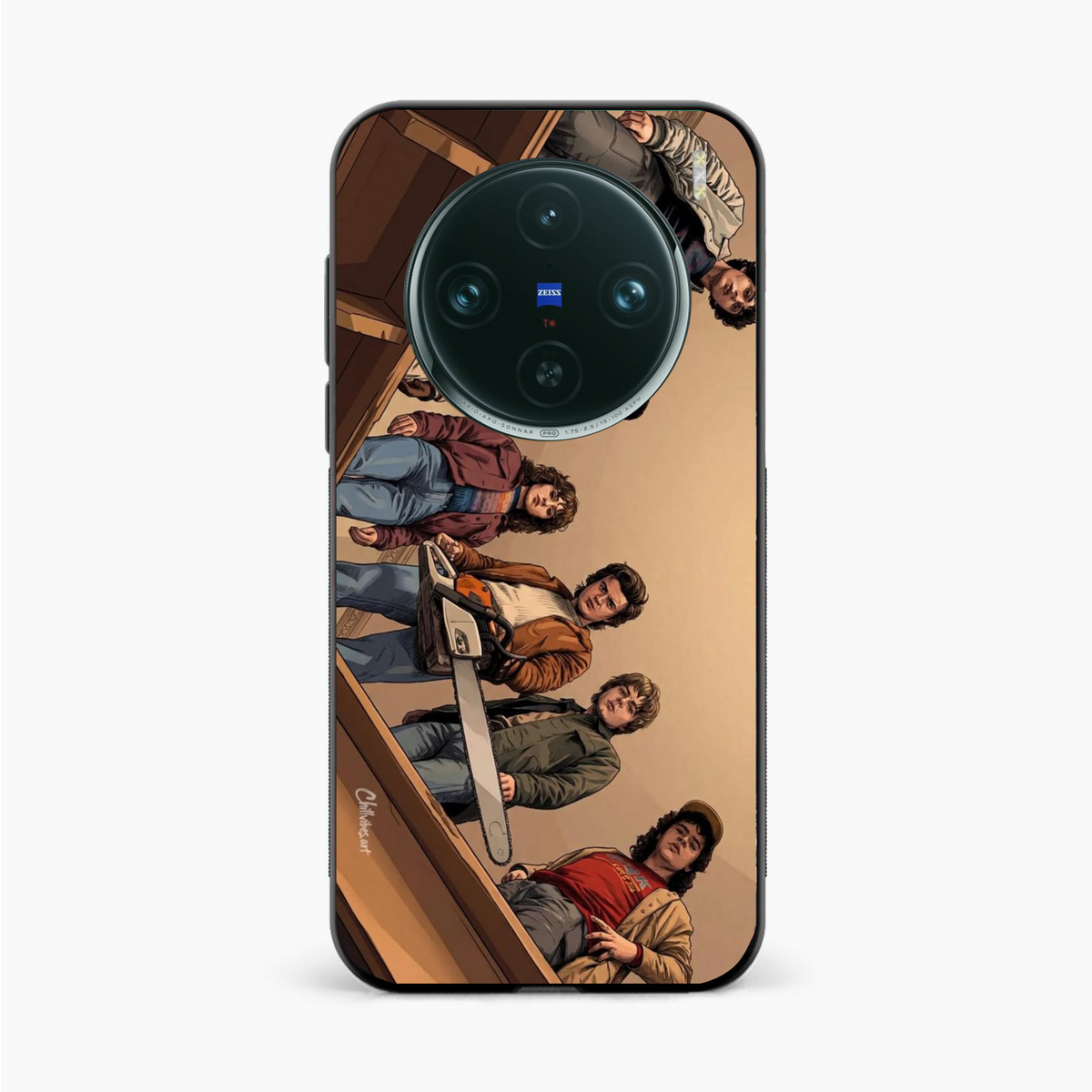 Stranger Squad Vivo X100 Chainsaw Back Cover