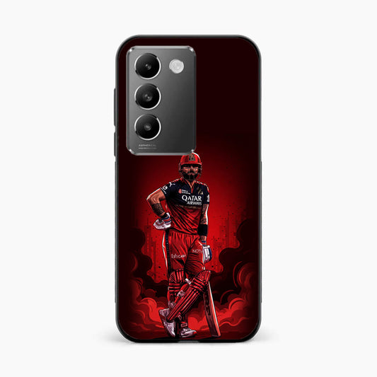 King Kohli Red Art Vivo T3 5G Back Cover
