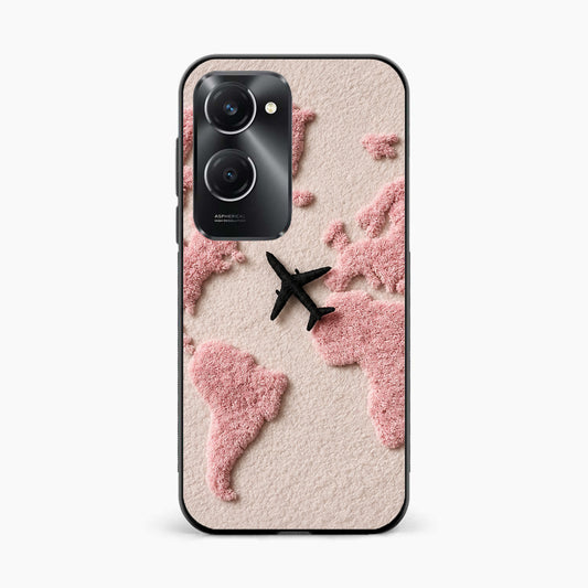 Pink Travel Mood Vivo T3 Lite 5G Back Cover