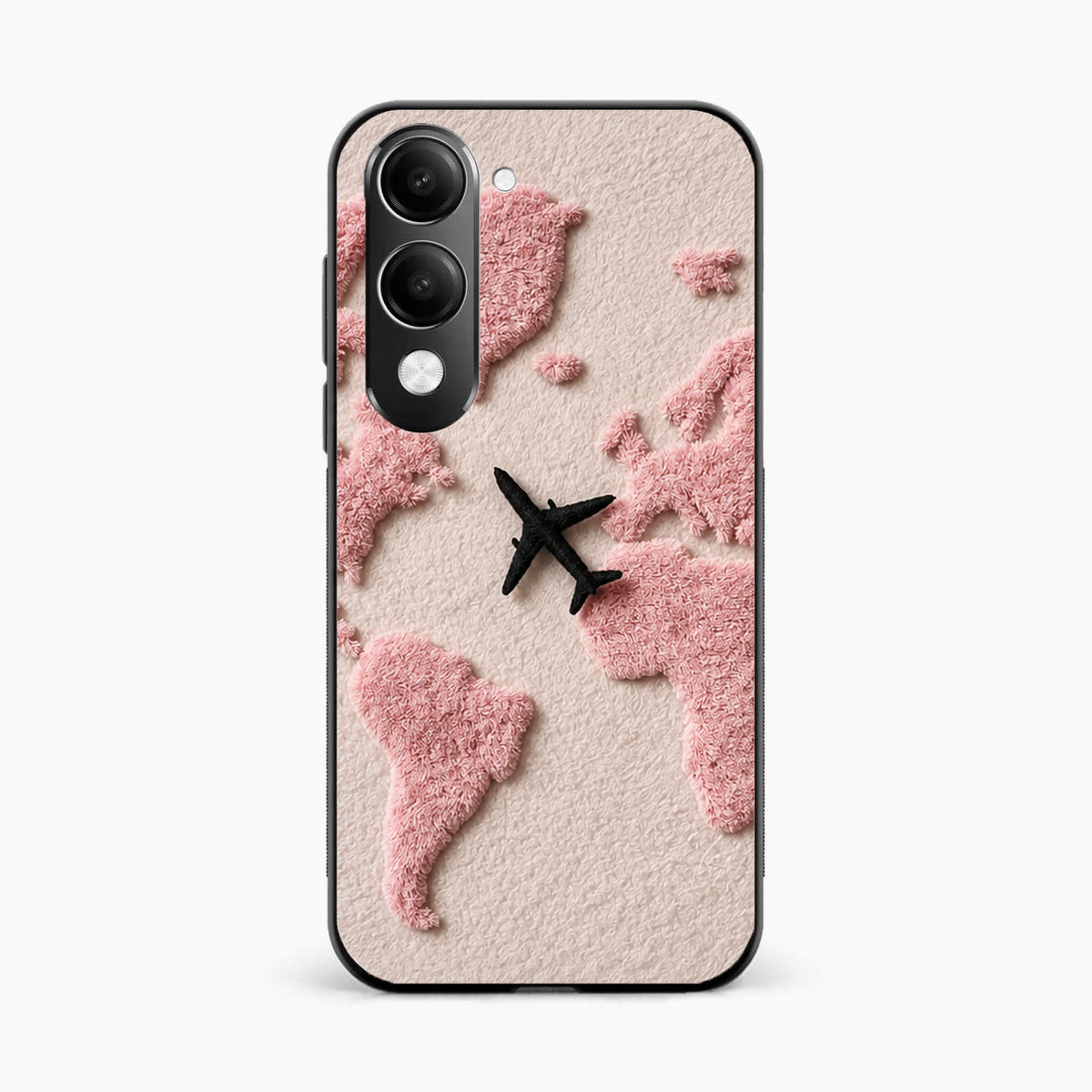 Pink Travel Mood Vivo T4 Lite 5G Back Cover