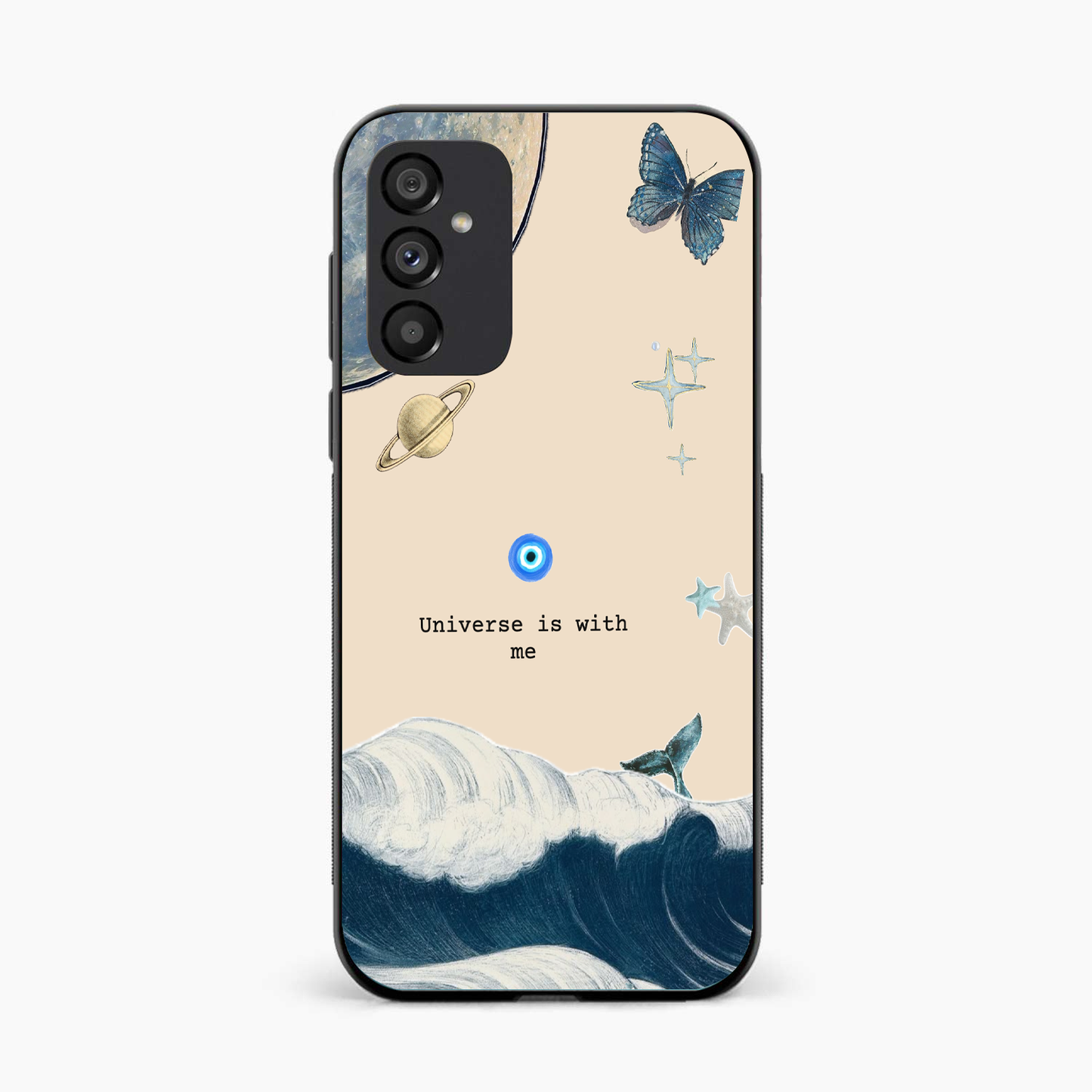 Universe With Me Samsung A55 Back Cover