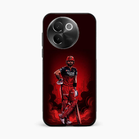 King Kohli Red Art Vivo V30e 5g Back Cover
