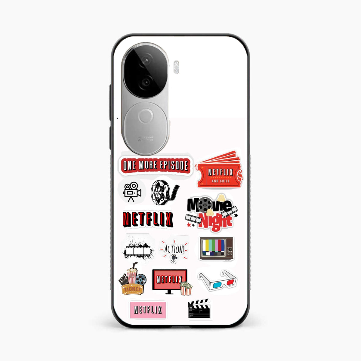 Movie Lover Vivo V40e 5G Aesthetic Back Cover