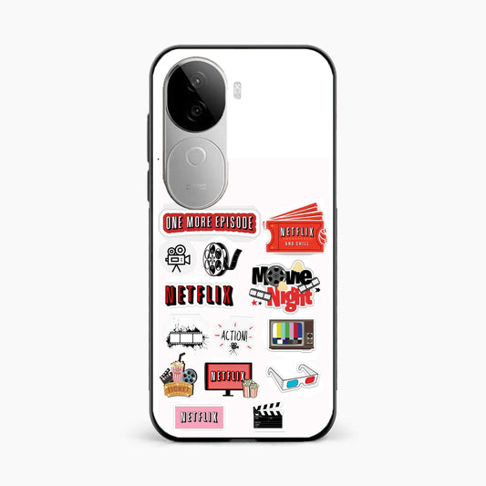 Movie Lover Vivo V40e 5G Aesthetic Back Cover