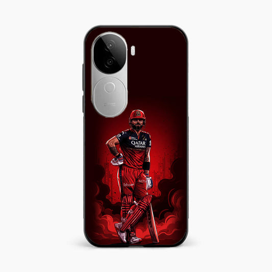 King Kohli Red Art Vivo V40e 5g Back Cover