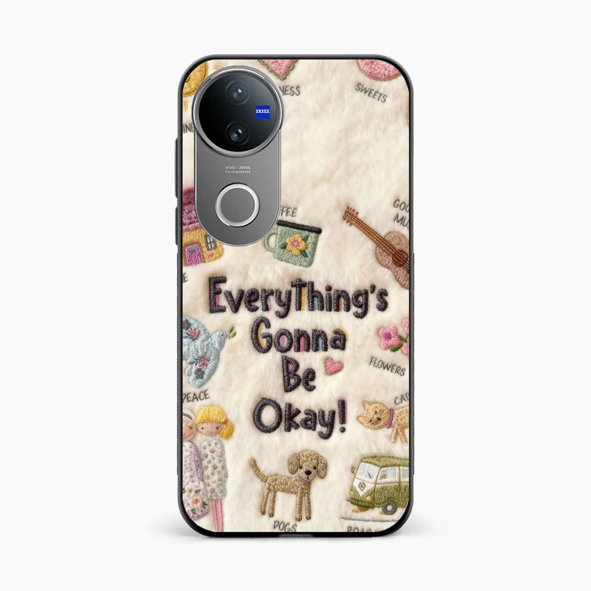 Cozy Happiness Collection Vivo V50 5G Back Cover